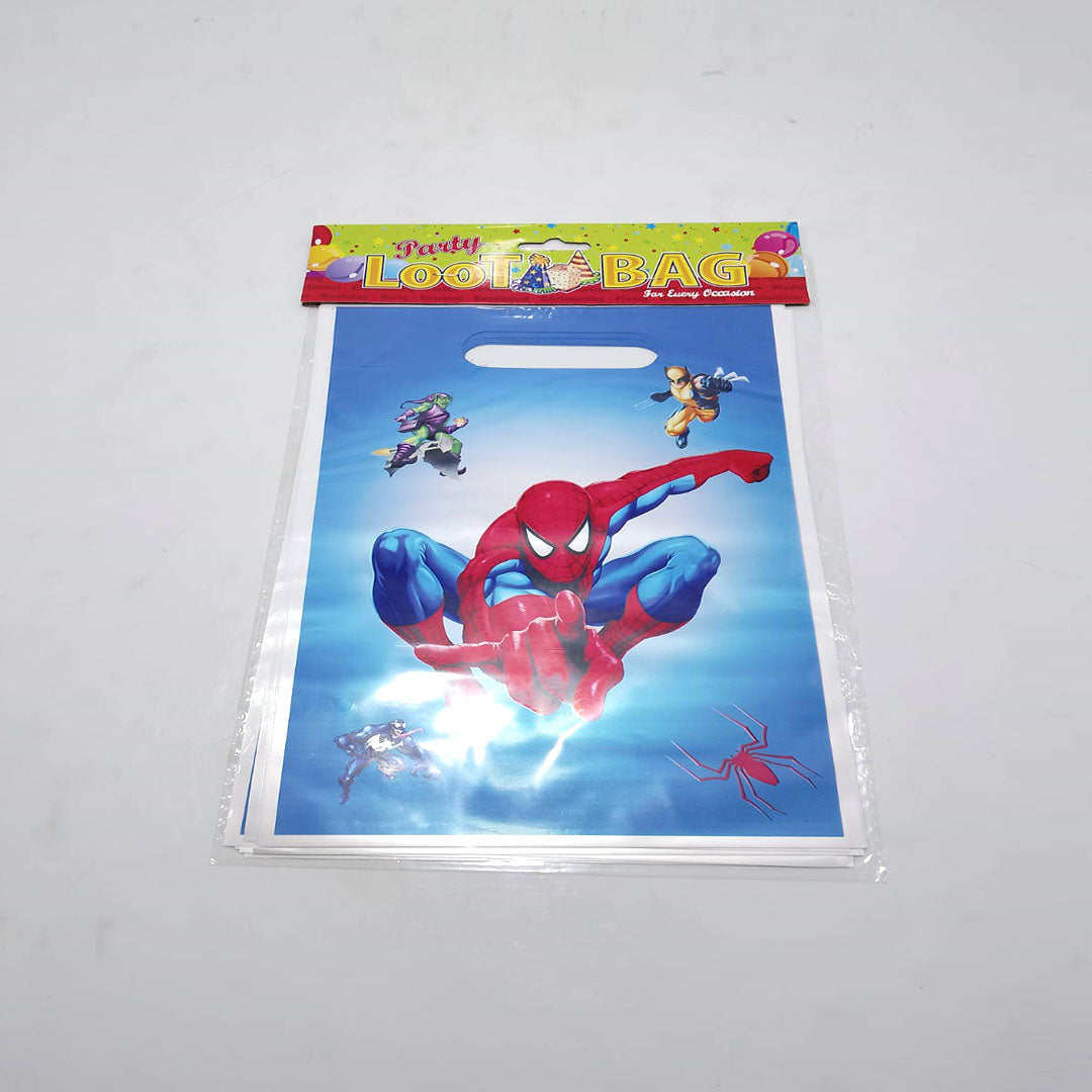 Pack of 20 Spider-Man Goody Bags for Boys | Perfect for Birthday Parties and Superhero-Themed Events