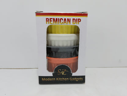 Set of Remican Dip Sauce Bowls - Modern Kitchen Gadgets for Serving Dips and Sauces