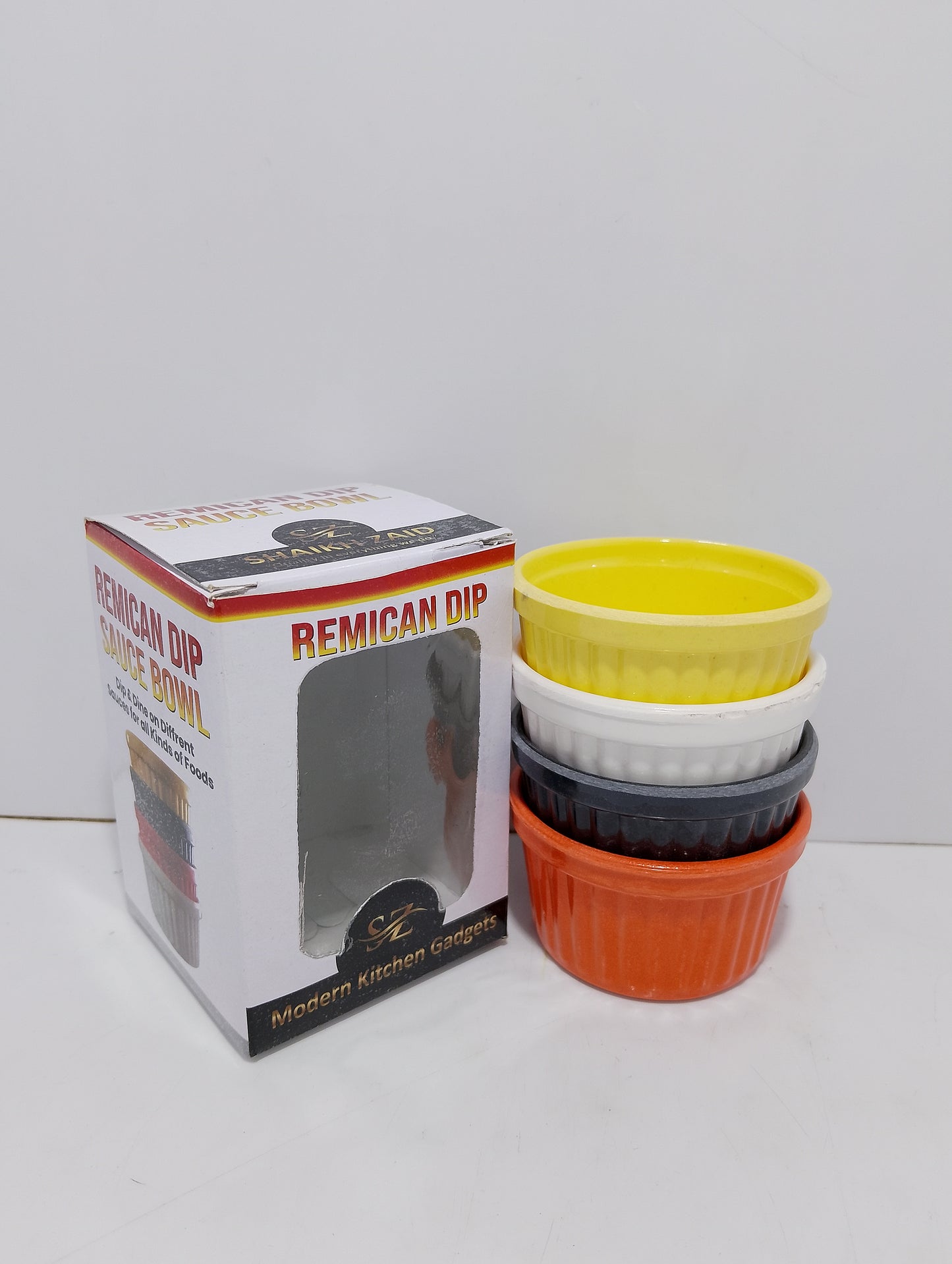 Set of Remican Dip Sauce Bowls - Modern Kitchen Gadgets for Serving Dips and Sauces