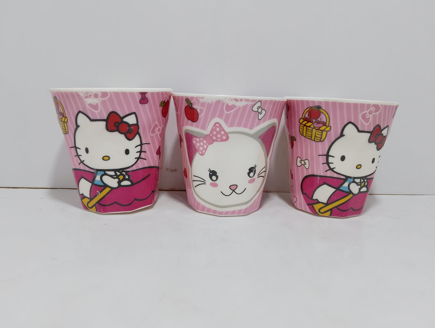 Set of 3 Kids Drinking Cups - Durable and Fun Design for Children