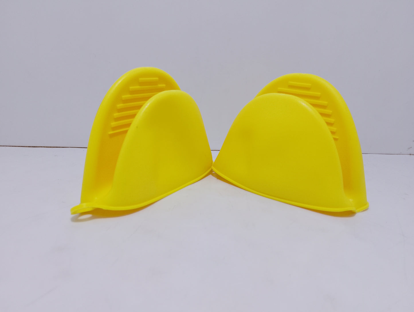 Set of Two Durable Silicone Pot Holders for Kitchen Safety