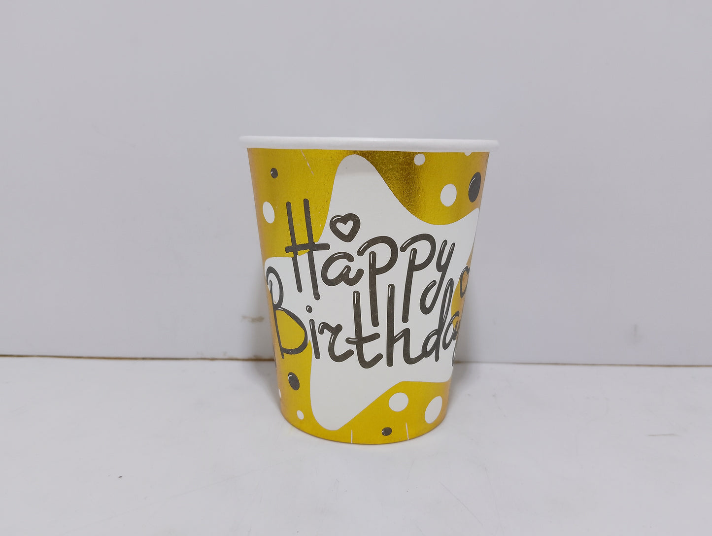 Pack of 10 Happy Birthday Party Cups - Festive Disposable Cups for Celebrations