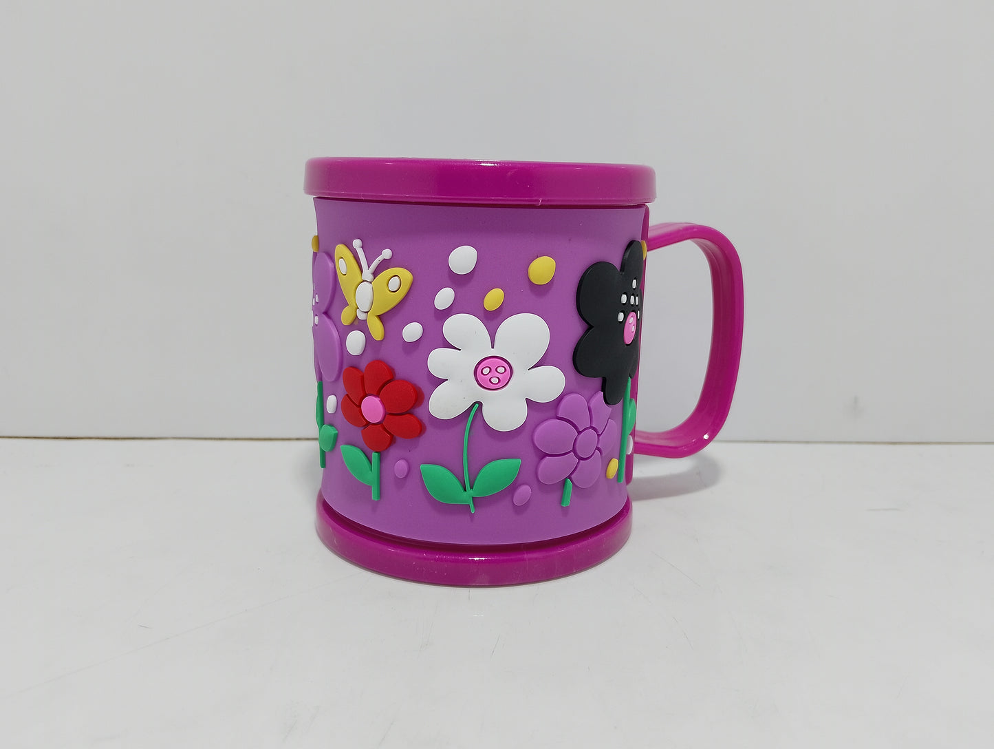 Decorative Mug with Handle - Durable Drinking Cup