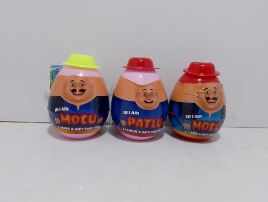 Pack of 3 Motu Patlu Candy Toys - Fun Collectible Gifts for Kids | Shanu Candy Toys