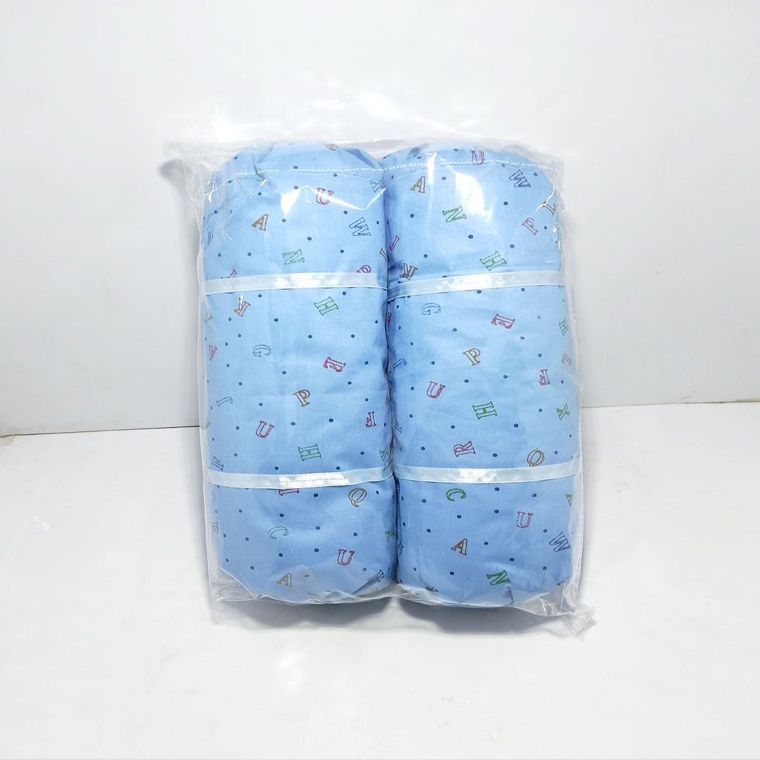 Pack of Two Soft Cotton Baby Blankets in Sealed Packaging