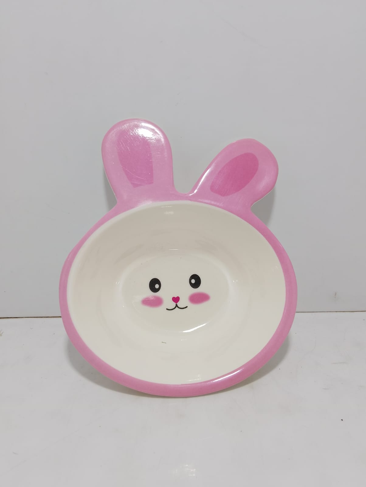 Adorable Pink Bunny Kids Bowl - Perfect for Toddlers & Babies