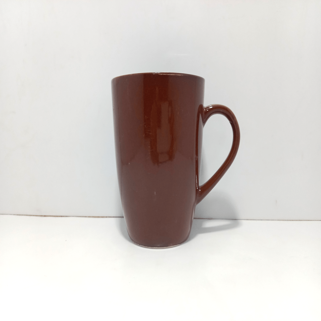 Tall Ceramic Coffee Cup - Perfect for Home or Office Use