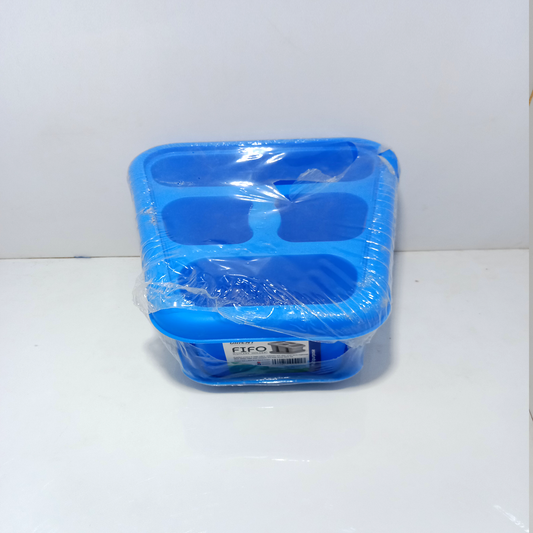 Stackable Plastic Basket with Handle for Kitchen Storage