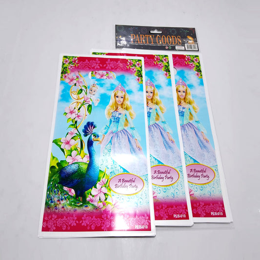 Pack of 20 Goody Bags for Girls | Featuring Cinderella, Female Spider-Man, and Unicorn Designs | Perfect for Party Favors