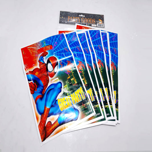 Pack of 20 Spider-Man Goody Bags for Boys | Perfect for Birthday Parties and Superhero-Themed Events