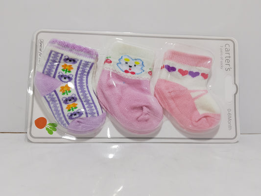 Cute Newborn Girl Socks - Premium Quality Baby Hosiery