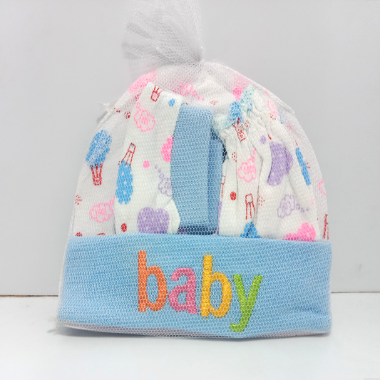 Soft and Breathable Baby Net Cap - Perfect for Newborns