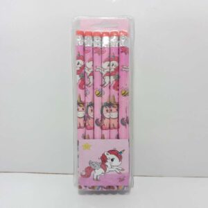 Bundle of 12 Colorful Unicorn Pencils