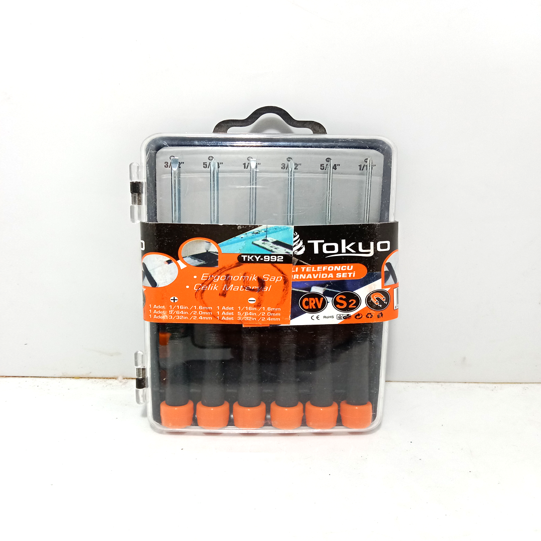 Tokyo 6-in-1 Precision Screwdriver Set for Electronics Repair