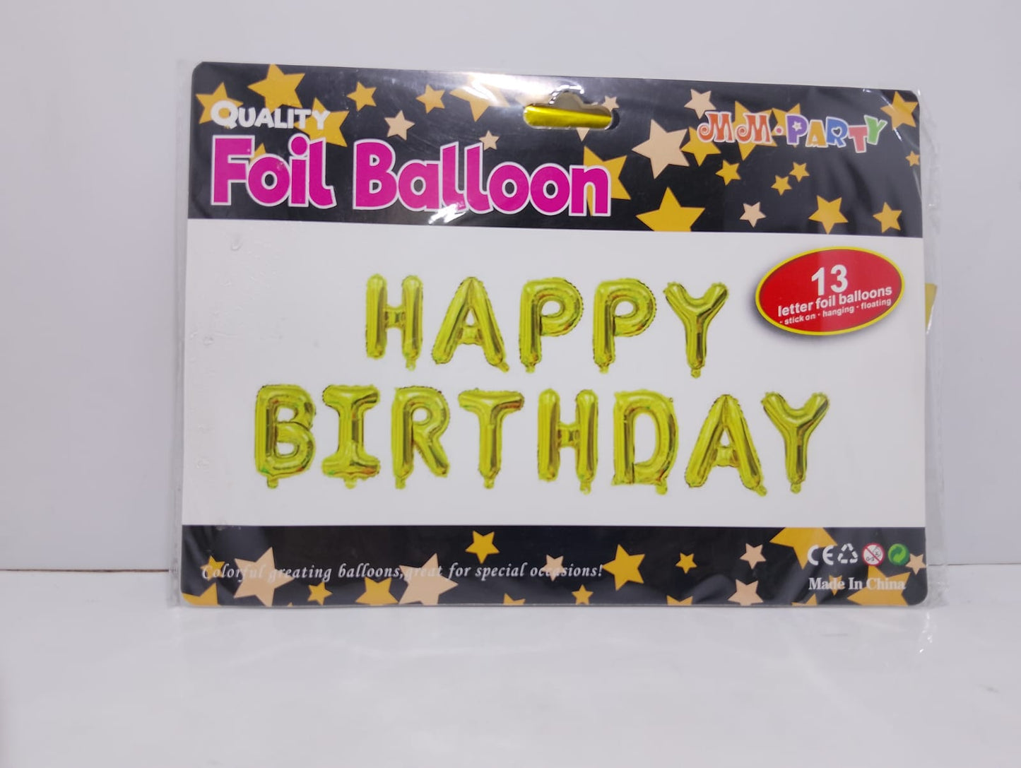 Happy Birthday Foil Balloon