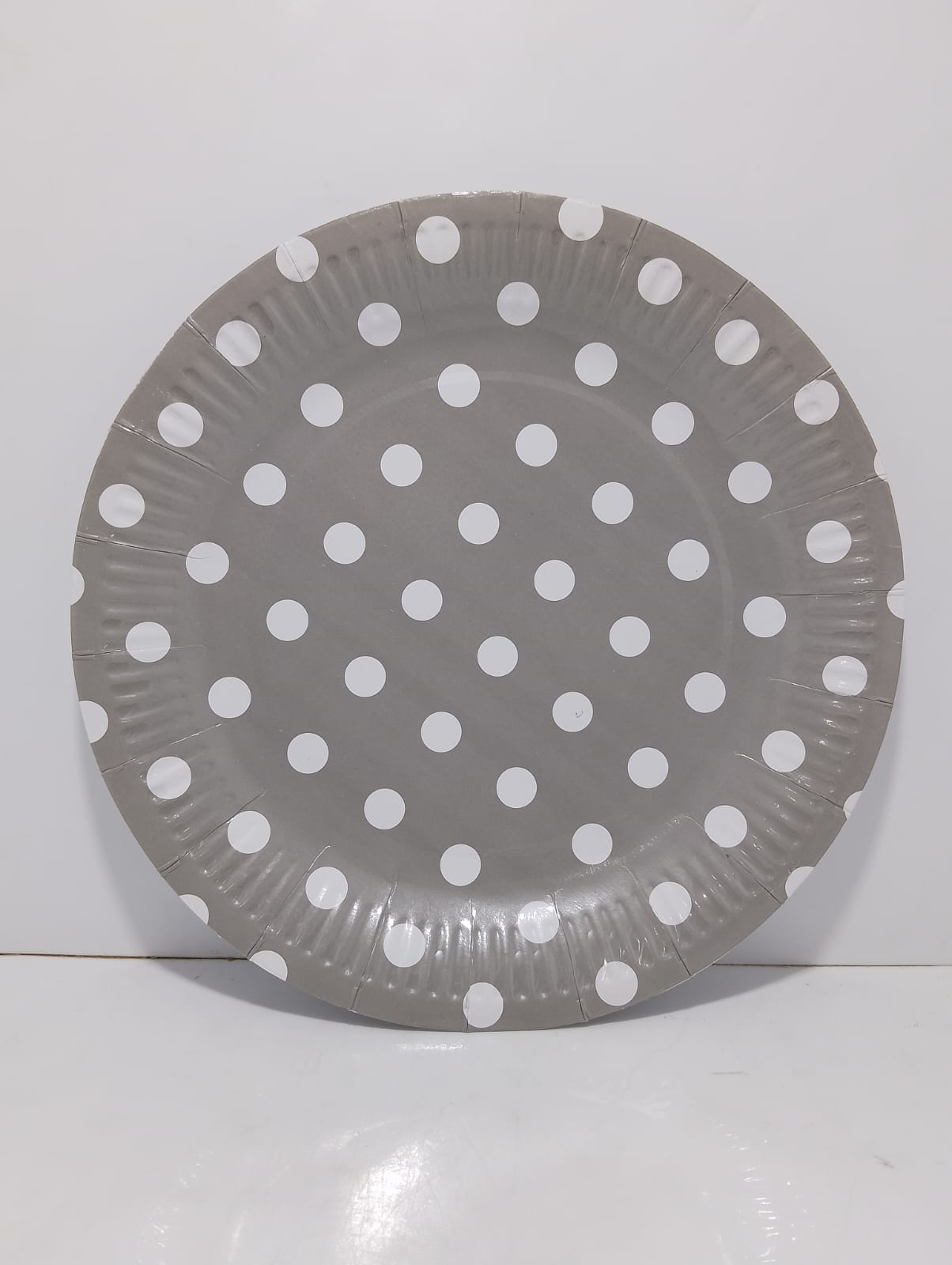 Pack of 10 Cute Polka Dot & Panda Themed Party Plates