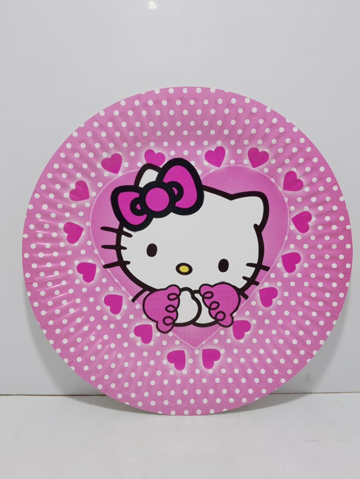 Pack of 10 Adorable Hello Kitty & Unicorn Themed Party Plates